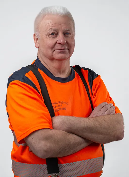Andrzej specjalista BHP w Centrum BHP i P.POŻ AD-AR z wieloletnim doświadczeniem