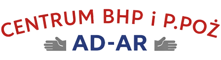 Logo AD-AR Centrum BHP i PPOŻ – odzież robocza, sprzęt BHP i PPOŻ. Sklep BHP
