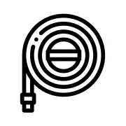 Ikona węża strażackiego prowadząca do sekcji legalizacji hydrantów