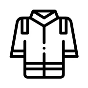 Ikona kurtki roboczej prowadząca do sekcji odzieży roboczej